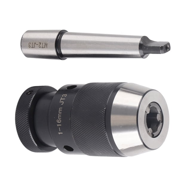 Portabrocas ANGGREK 1-16mm JT3 Sin Llave JT3-MT2 Recto