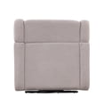 thumbnail image 6 of Shunda K Swivel Accent Chair with Ottoman, Teddy Short Plush Particle Velvet Armchair,360 Degree Swivel Barrel Chair with footstool for Living Room, Hotel, Bedroom, Office, Lounge, 6 of 10