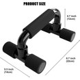 thumbnail image 2 of YSTIANN Push Up Stands, Non-Slip Multi-Grip Exercise Bars for Home Gym, Strength Training Core & Arms, Stability Workout Equipment for Men Women AZ78-6298, 2 of 8