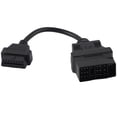 thumbnail image 2 of 22 Pin to 16 Pin OBD2 Adapter Cable, Connect Diagnostic Tools with OBD2 Interface on 22 Pin Socket Car, Fit for 22 Pin Female Interface, Professional Manufacturing, Stable, 2 of 8