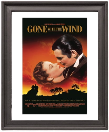 8x10 Vintage Gone with the Wind Poster Picture Frame 