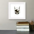 thumbnail image 3 of Gallery Pops DC Comics Batman - Dark Knight Cowl Wall Art, White Framed Version, 12" x 12", 3 of 5
