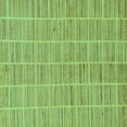 thumbnail image 1 of Ahgly Company Machine Washable Indoor Square Checkered Turquoise Blue Modern Area Rugs, 6' Square, 1 of 4