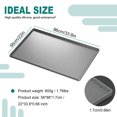 thumbnail image 3 of Under Sink Mat for Kitchen Waterproof, 34" x 22" Silicone Under Sink Liner, Kitchen Bathroom Cabinet Mat and Protector for Drips Leaks Spills Tray (Gray), 3 of 5
