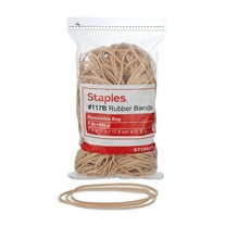 Staples Premium Rubber Bands #117B 1 lb. Bag 600/Carton ST28621/28621VS