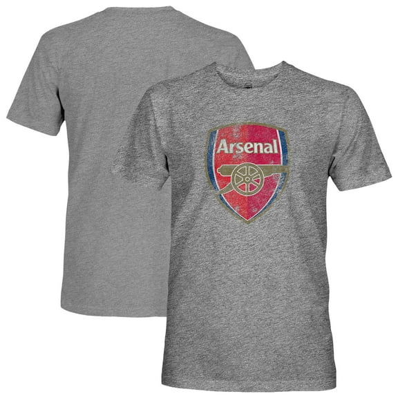 Men's 1863FC Gray Arsenal Color Badge Vintage Tri-Blend T-Shirt