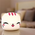 thumbnail image 4 of Colorful Cat Night Light Led Colorful Cat Silicone Night Light Carga Usb Pat Light Con Luz Para Dormir Para Dormitorio Lectura Nocturna Cabecera Estudiante Niño 1000Ma Eigraketly HA015721-00, 4 of 7