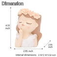thumbnail image 5 of Lindas macetas con orificio de drenaje, macetas de jardín de hadas, Idea de regalo para amantes de las plantas, maceta decorativa para plantas de interior, 5 of 5