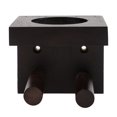 thumbnail image 1 of Coffee Wooden Baseball Bat Storage Rack Display Bracket for Home Strong Durable Synthetic Material, 1 of 8