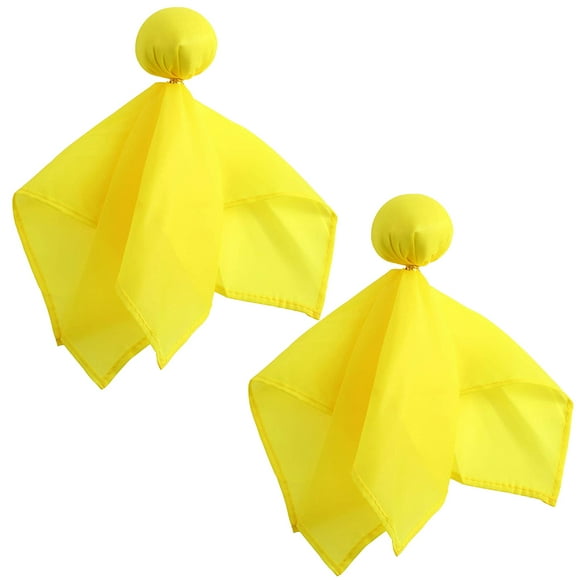2PCS Penalty Flag Portable Tossing Flag Football Accessory for Football Game