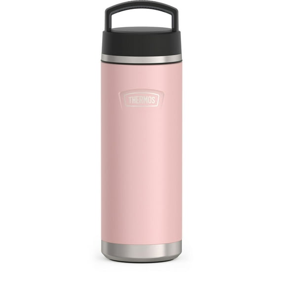 Thermos ICON Series Stainless Steel Vacuum Insulated Water Bottle with Screw Top, Sunset Pink, 24oz