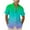 Mint Green, variant on Elvqul Mens Collared Shirts Button Up T Shirt Short Sleeve Stretch Gradient Summer Pink Top for Men Quick Dry
