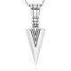 thumbnail image 1 of Cono Inoxidable Colgante Collar De Cadena Joyería De Moda Plata Negro Sunnimix Collar pendiente, 1 of 4
