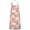 Pioneer Flower Floral-2, variant on Pioneer Flower Floral Print Pattern Cotton Linen Apron with Pockets, Waterproof Adjustable, 33x27 Inch for Kitchen, Gardening, BBQ, Salon