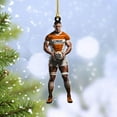 thumbnail image 2 of Personalized Rugby Ornament Rugby Player Gift Ornaments Rugby Team Gift Ornament Gift for Rugby Players Sports Ornaments for Christmas Tree Rugby Gifts for Sports (Rugby 19) - 3338 (Red), 2 of 7