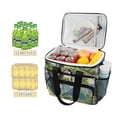 thumbnail image 2 of FORMRS Insulated Cooler Bag 24 Cans Capacity Soft Leakproof Lunch Box with Side Pockets, Pine Tree, 2 of 7