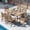 Light Brown, variant on Sophia & William 7 Pieces Acacia Wood Outdoor Patio Dining Set Wicker Rattan Chairs and Rectangle Table Furniture Set for Lawn, Garden, Backyard