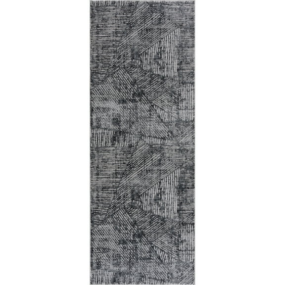 United Weavers Reserve Moodys Grey Runner Rug 2'7" x 7'2"