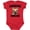 Red, variant on Inktastic Cute French Bulldog Frenchie Squad Boys or Girls Baby Bodysuit