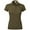 3ua03_olive, variant on Womens Polo Shirts Slim Pique Comfort Dry Short Sleeve Uniform Golf Top