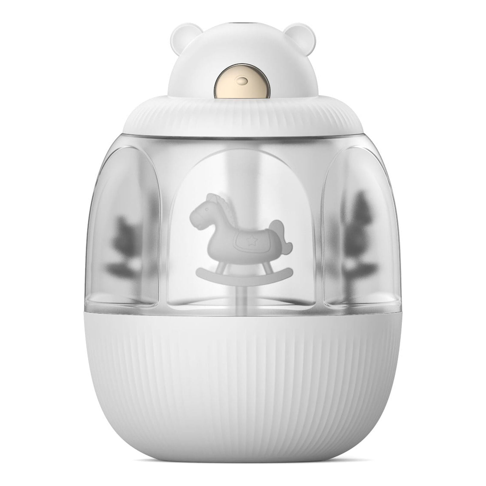 FFENYAN Cool Mist Humidifier USB Connector Car Mounted Small Humidifier Portable Micro Humidifier for Bedroom Room Office Car Living Room and Dining Room Living Room