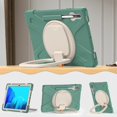 thumbnail image 4 of Funda protectora de color para Samsung Tab S7 Plus de 12,4 pulgadas con soporte para bolígrafo, anillo ajustable grande y protección contra golpes., 4 of 5