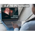 thumbnail image 3 of Lenovo IdeaPad 15.6" FHD Touchscreen Laptop, 10-core Intel Core i5 Processor, 16GB Memory, 512GB PCIe SSD, Intel Iris Xe Graphics, Windows 11 Home, 1-Year Office 365 (16GB RAM | 512GB PCIe SSD), 3 of 5