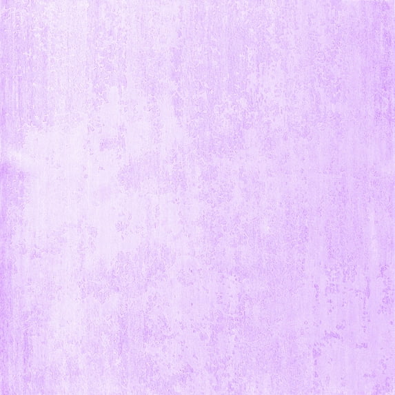 Ahgly Company Indoor Square Solid Purple Modern Area Rugs, 6' Square