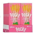 thumbnail image 2 of Glico Pocky Strawberry Cream Covered Biscuit Sticks, 1.41 oz, 10 ct, 2 of 5