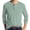 BC09-Mint Green, variant on Mens Long Sleeve Henley Shirts Stretch Casual 3 Button Tee Baisc Plain Soft Basic Tops For Men Mint Green 2XL
