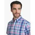 thumbnail image 5 of Chaps Men's & Big Men's Short Sleeve Easy Care Stretch Poplin Shirt, Sizes S-3XL, 5 of 8