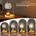 thumbnail image 3 of LMLTLULU Gold Electric Candle Warmer Lamp with Timer, Wax Melter for All Jar Candles, Dimmable Light for Housewarming Gifts, New Home and Bedroom Decor, Ideal Gifts for Mom,Friends,with 2 Bulbs, 3 of 7