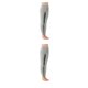 thumbnail image 2 of Guardurnaity Ropa interior de mujer Leggings Pantalones térmicos de cintura alta Transpirable Cómodo Invierno Otoño Parte inferior Baselayer Type8 NO8, 2 of 6