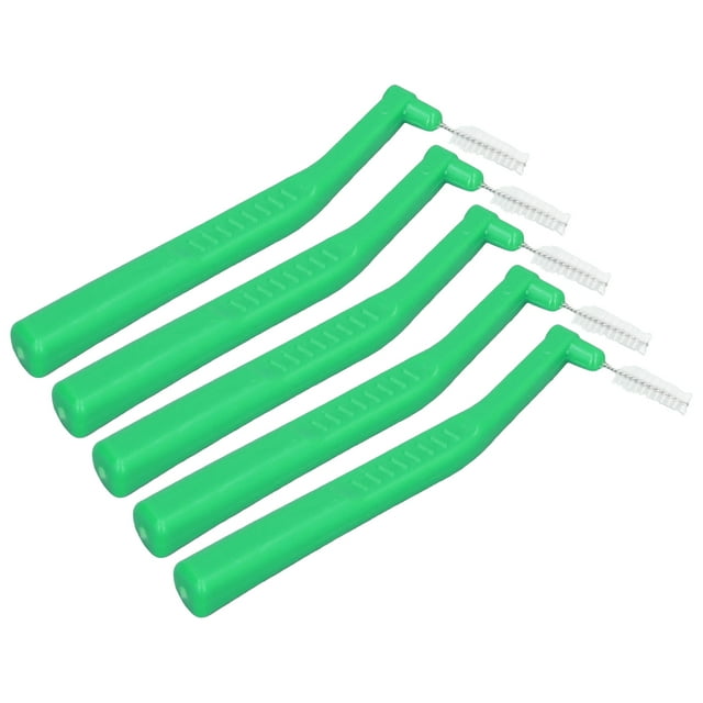 Cepillo Interdental, 5 Piezas De PP Alambre De Nailon De Grado Médico Cepillo De Limpieza Eficaz Para El Cuidado De Los Dientes