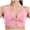 Light Pink, variant on OSOLU Women's Running Fitness Vest Sports Underwear Shockproof Yoga Clothing Dress With Cushion Bra Workout Sports High Support Comfortable Bralettes White M