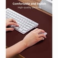 thumbnail image 4 of Leather Desk Pad, Mouse Pad, Office Desk Mat, Non-Slip PU Leather Desk Mat, Large Desk Mat, Waterproof Keyboard Mat for Office/Home/Decor (23.6" x 11.8", Brown), 4 of 8
