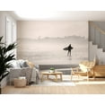 thumbnail image 3 of Beach Non-pasted Wallpaper Wall Mural - Surfer by the Ocean, 3 of 7