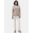 thumbnail image 2 of Time and Tru Women's Super Soft Button Cardigan, Sizes XS-XXXL, 2 of 5