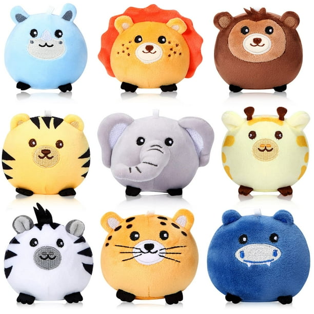 Peluches de peluche Skylety Mini, 8 cm, 9 unidades, para bebé