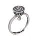 thumbnail image 4 of Asiento de loto de cobre, anillos antiestrés giratorios, joyería con apertura ajustable, 4 of 6