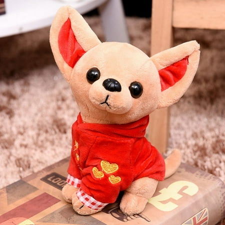 Fancyleo Lovely 17 Cm Chihuahua Puppy Plush Toy Stuffed Children Best Gift Valentine`S Day Gifts (Wow Best Selling Items)