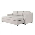 thumbnail image 5 of Serta Hanson Modern Farmhouse Convertible Sofa with Queen Size Sleeper, Linen Fabric, 5 of 11