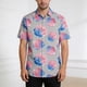 thumbnail image 4 of Blusa y camisa de manga corta con cuello vuelto, moda para hombre y mujer, informal, de manga corta, con estampado y cuello vuelto, con botones., 4 of 9