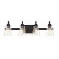 thumbnail image 7 of 41904-ESP-CS Craftmade Lighting Grace 4 Light Transitional/Modern & Contemporary Bath Vanity - 27.5 inches wide by 8 inches high-Espresso Finish-Clear, 7 of 7