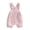 Pink, variant on Musuos Baby Summer Suspenders Jumpsuit 6 12 18 24M Solid Color Sleeveless Romper with Pockets for Newborn Infant Boy Girls