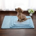 thumbnail image 3 of AUQ Summer Cooling Mat for Dogs Cats Pet Cooling Mat Dogs Cats Chill Bed Indoor Summer Heat Relief Indoor Cool Cushion Gel Sleeping Pad Seat Pet Crate Pad Portable & Washable Pet Cooling Blanket, 3 of 15