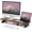 Brown, variant on Wood and Steel Dual Monitor Stand Riser for Desktop, Laptop, PC, and Printer