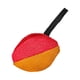 thumbnail image 1 of Pelota de mordida para perros, juguete de enriquecimiento cómodo con asa, juguete de pelota para perros Naranja Rojo, 1 of 9