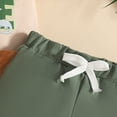 thumbnail image 6 of mgoYE Toddler Baby Boy 1st 2nd Birthday Outfit Dinosaur Short Sleeve T-Shirt Tops Shorts Set Summer Clothes(Yellow,6-12 Months), 6 of 7