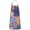 Mandala Pioneer Flower, variant on Light Pioneer Flower Pattern Apron-Garden Aprons for Women with Pockets-Cotton Linen Waterproof Kitchen Cooking Gardening Aprons Adjustable for Kitchen,Cooking,BBQ and Salon 33x27 Inch